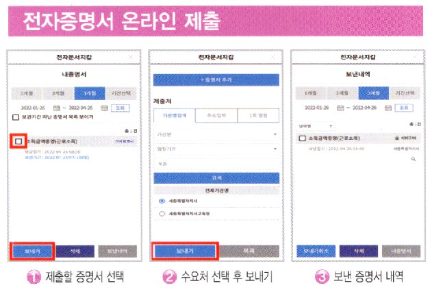 인터넷 국세증명서 발급 방법 4 인터넷 국세증명서 발급 방법 3