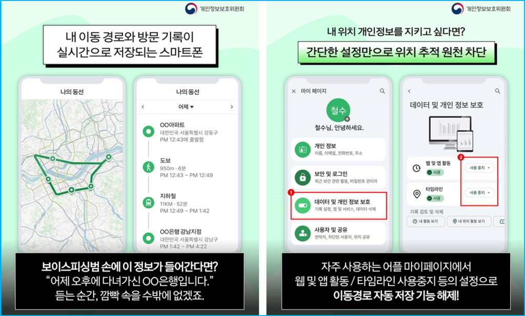 휴대폰 위치정보 끄고, 내 사생활 지키는 법 3 휴대폰 위치정보 끄고, 내 사생활 지키는 법 2