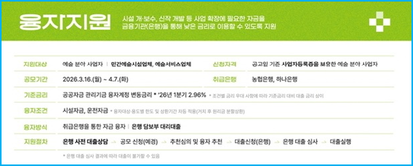 2026 예술 프로젝트 기획 제작사 정부 지원금 3 2026 예술 프로젝트 기획 제작사 정부 지원금 2
